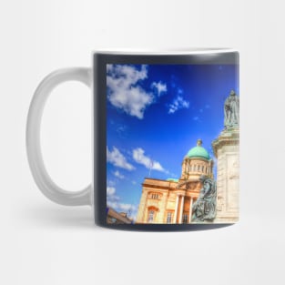 Queen Victoria Statue And Hull City Hall Mug